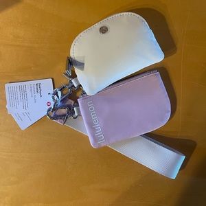 Lululemon dual pouch wristlet
